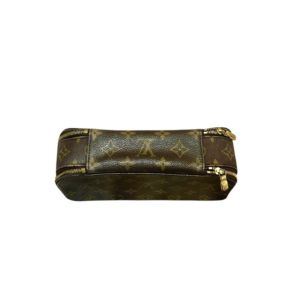 Louis Vuitton Monogram Trousse Brush LV Canvas Logo PM Travel Cosmetic Case Bag - Picture 4 of 15